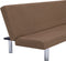 vidaXL - Slaapbank - polyester - bruin