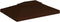 vidaXL - Prieeldak - 2-laags - 310 - g/m² - 4x3 - m - bruin