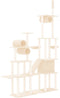 vidaXL - Kattenmeubel - met - sisal - krabpalen - 279 - cm - donkergrijs