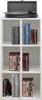 Lp platen opbergkast - opbergen lp vinyl platen - boekenkast - wit