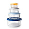 Set 4 Lunchboxen Ibili Transparant Plastic (4 Stuks)