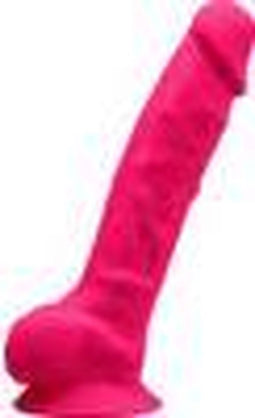 Dual Density Dildo Model 1 (8) Pink