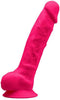 Dual Density Dildo Model 1 (8) Pink