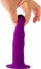 Dual Density temperatuurgevoelige dildo 18x4 cm
