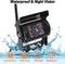 Dual Draadloze Achteruitrijcamera Kit - 7 Inch LCD Monitor