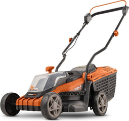 Dual Power Accu-grasmaaier POWDPG75561 - 20 V, 340 mm Ø grasmaaier, zonder accu en lader, met 30 L grasopvangbak en achteruitworp