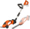 Dual Power Accu-heggenschaar / grasschaar POWDPG75300 - Accu-haagschaar van 20 V, zonder accu en lader, messen van 100 mm (grasschaar) en 185 mm (accu-heggenschaar) en snijafstand van 8 mm