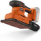 Dual Power cordless vlakschuurmachine POWDP50300 - 20V - schuurpapier 187x90mm - 24000min-1, zonder battery & charger, met 1 acc.