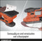 Dual Power cordless vlakschuurmachine POWDP50300 - 20V - schuurpapier 187x90mm - 24000min-1, zonder battery & charger, met 1 acc.