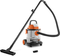 Dual power Stofzuiger nat/droog POWDP6040 - 20 V- inhoud tank 20L - zonder batterij en lader