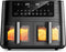 Dual Zone Heteluchtfriteuse - Groot Kijkvenster - 9-in-1 Kookmogelijkheden