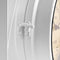 DUB Retrostyle Stationsklok/ Klok - 29 x 9,5 x 32,5 cm -Wit