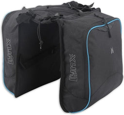 Dubbele Fietstas Joshua 20 liter - Zwart