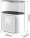 Dubbele flessenverwarmer - Mulitfunctioneel - Melkwarmer - Sterilisator - Nauwkeurige temperatuurregeling - Flessenwarmer