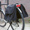 Dubbele Greenlands Fietstas - Zwart