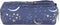 Dubbele pennenzak eenhoorn blauw - Caramel et Cie