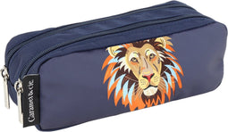 Dubbele pennenzak met leeuw - Simba - Caramel et Cie
