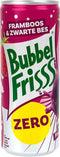Dubbelfrisss Bubbelfrisss Framboos Zwarte Bes Zero 25 cl | pak van 12 stuks