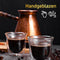 Dubbelwandige ESPRESSO glazen van borosilicaat - Warme en koude dranken kopjes - 70 ML - Set van 4