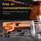 Dubbelwandige ESPRESSO glazen van borosilicaat - Warme en koude dranken kopjes - 70 ML - Set van 6