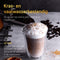 Dubbelwandige Koffieglazen Theeglazen - 300 ML koffietassen - Set Van 6 Handgeblazen Cappuccino Latte Macchiato Glazen Dubbelwandig - VDN
