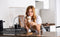 Dubbelwandige Koffieglazen Theeglazen met oor - 300 ML koffietassen - Set Van 6 Handgeblazen Cappuccino Latte Macchiato Glazen - VDN