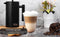 Dubbelwandige Koffieglazen Theeglazen met oor - 300 ML koffietassen - Set Van 6 Handgeblazen Cappuccino Latte Macchiato Glazen - VDN