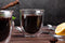 Dubbelwandige theeglazen koffieglazen - Cappuccino glazen - Warme en koude dranken koffietassen dubbelwandig - 250 ML - Set van 6 - VDN