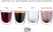 Dubbelwandige theeglazen koffieglazen - Cappuccino glazen - Warme en koude dranken koffietassen dubbelwandig - 250 ML - Set van 6 - VDN