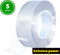 Dubbelzijdig tape – Extra Sterk – Gekko tape – Nano Tape – Ophangen Zonder Boren – Herbruikbaar – Transparant – Plakband – Montage tape – 5 meter lang – 3cm Breed