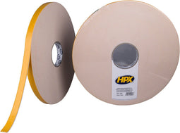 Dubbelzijdige bevestigingstape 3mm - wit 19mm x 25m