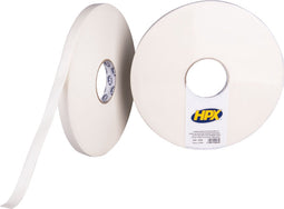 Dubbelzijdige bevestigingstape - wit 19mm x 50m