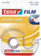 Dubbelzijdige plakband Tesa film 12mmx7.5m met dispenser | 10 stuks