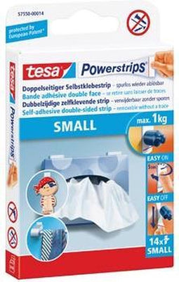 Dubbelzijdige powerstrip Tesa mini 1kg | Pak a 14 stuk