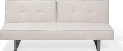 DUBLIN - Slaapbank 3-zits - Beige - Polyester