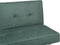 DUBLIN - Slaapbank 3-zits - Groen - Polyester
