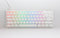 Ducky One 3 Mini White - Toetsenbord Gaming - RGB LED - Draad - 60%- Solid keycaps - MX Brown - Qwerty US - Wit