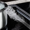 DUCQ Downdraft pannenset - 4 delig - met glazen deksels