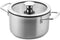 DUCQ - Hoge Kookpan - Downdraft - 3-Laags - 18 cm