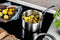 DUCQ - Steelpan - Downdraft - 3-laags - 16 cm