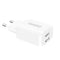 Dudao - Stekker met 2x USB aansluiting (5V) - USB naar Lighting iPhone oplader - 2.4A oplaadkabel -