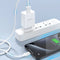 Dudao - Stekker met USB aansluiting (5V) - USB naar USB-C oplader - 2.4A oplaadkabel - Datakabel - 1