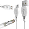 Dudao USB naar Micro USB oplader - Oplaadkabel - Datakabel - 1 Meter - Wit