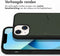 Accezz iPhone 13 - Back Cover - Premium Leather Card Slot - Groen