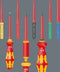 Wera Kraftform Kompakt W1 - Gereedschapset - 35 stuks - Rood Geel