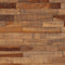 vidaXL - Bartafel - 55x55x110 - cm - massief - gerecycled - teakhout