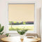 vidaXL - Rolgordijn - verduisterend - 105x175 - cm - stofbreedte - 100,7 - cm - beige