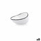 Kom Ariane Vital Filo Wit Zwart Keramisch 12,5 cm (8 Stuks)