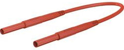 Stäubli XHM-5000 Veiligheidsmeetsnoer 4mm-veiligheidsstekker 4mm-veiligheidsstekker 1.50 m Rood 1 stuk(s)