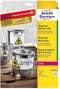 Avery L4778-8 - Folie-etiketten 45,7 x 21,2 mm - Weersbestendig - Wit (384 stuks)